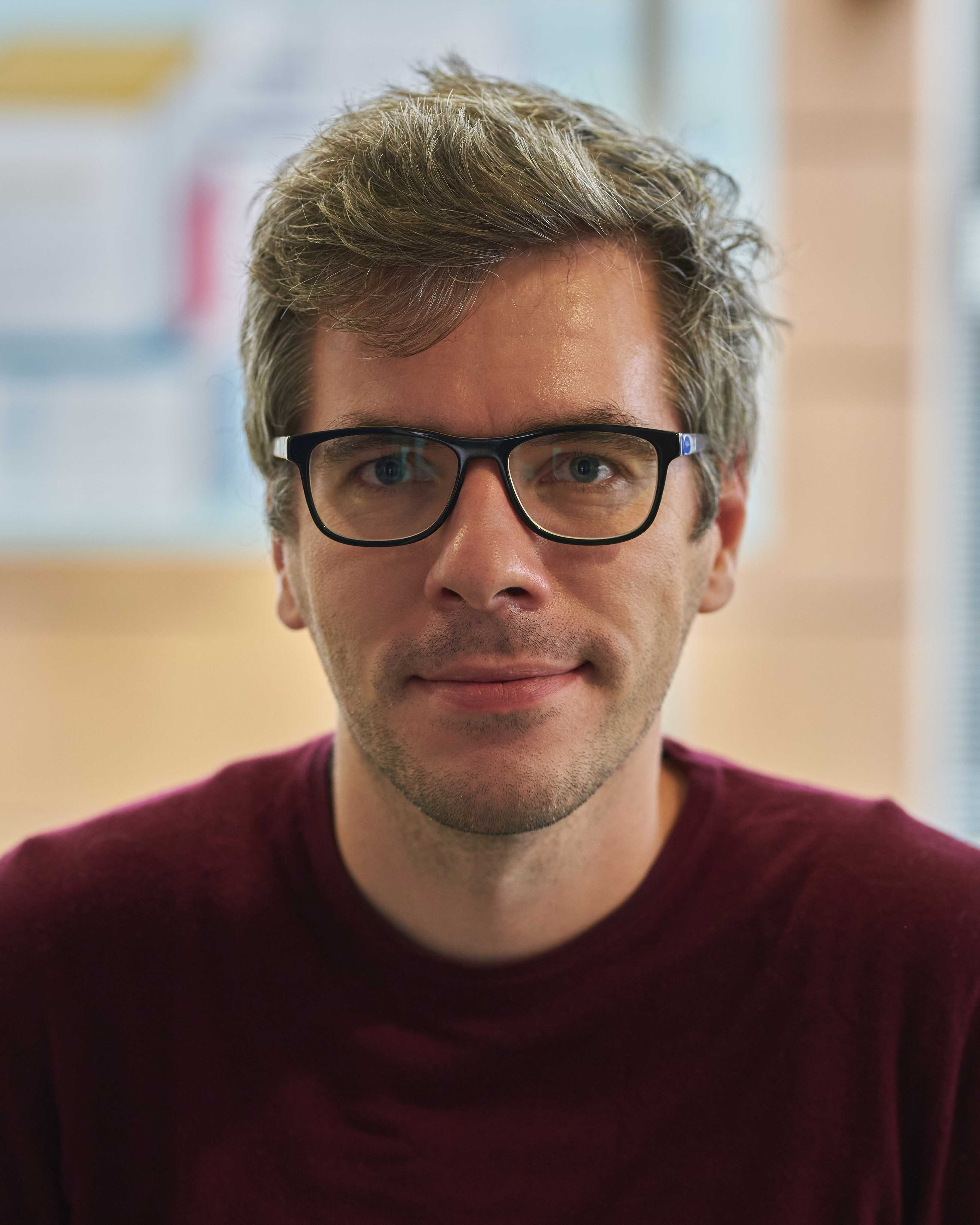 portrait de Romain guillemot